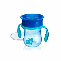 Copo Perfect Cup Chicco Azul 12m+