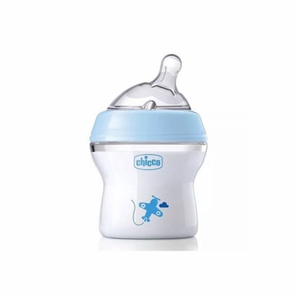 MAMADEIRA CHICCO STEP UP 150ML AZUL 0M+