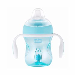 Copo Chicco Transition Azul (4m+)