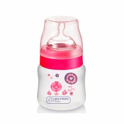 Mamadeira Multikids Ortodontica Boys & Girls Rosa 125ml