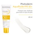 PROTETOR SOLAR BIODERMA PHOTODERM AQUAFLUIDE À BASE DE ÁGUA FPS 50+ 40ML