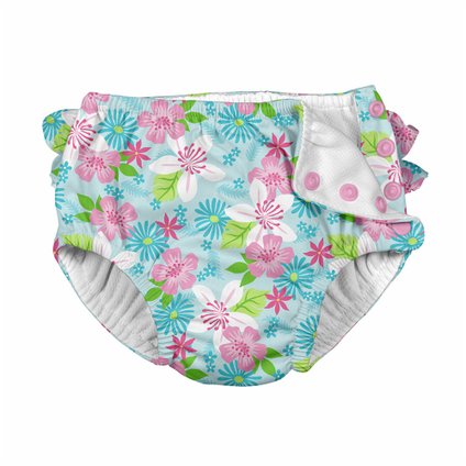 CALCINHA DE BANHO FPS 50+ ACQUA FLORES TAMANHO M (6-12 M)