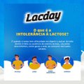 LACDAY ENZIMA LACTASE 10.000U.FCC 8 COMPRIMIDOS MASTIGÁVEIS