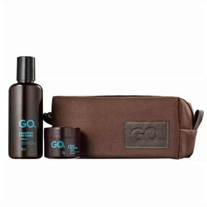 KIT GO NECESSAIRE SHAMPOO E BALM