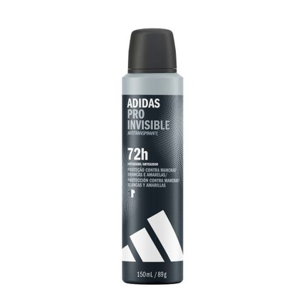 DESODORANTE AEROSSOL ANTITRANSPIRANTE ADIDAS MASCULINO PRO INVISIBLE 150ML
