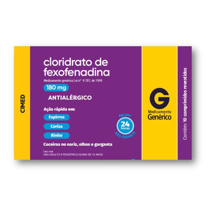 Comprimidos 180 mg | Allegra® Antialérgico