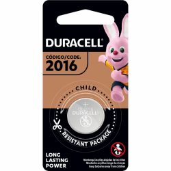 Pilha Alcalina Duracell Moeda Cr 2016