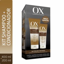Kit Ox Nutrição Intensa Shampoo 400ml +condicionador 200ml