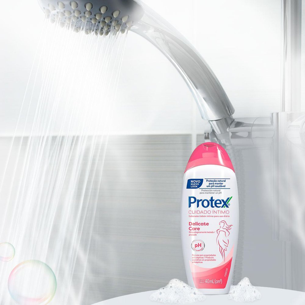 Sabonete Líquido Íntimo Protex Delicate Care 40ml Panvel Farmácias 4731