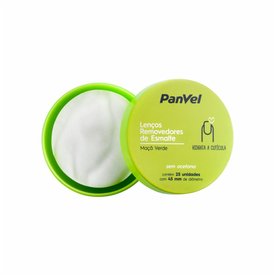 LENÇO REMOVEDOR DE ESMALTE PANVEL MAÇA VERDE