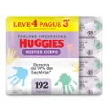 Kit Chá De Fralda Huggies Proteção Acolchoada Pants Max M 100 Unidades + Lenços Umedecidos Rosto E Corpo Limpeza Leve 4 Pague 3 192 Unidades