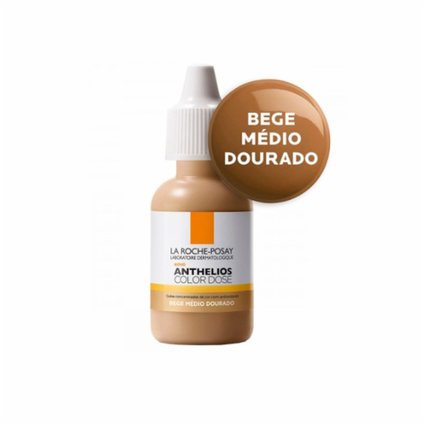 LA ROCHE-POSAY ANTHELIOS COLOR DOSE BEGE MÉDIO DOURADO 17ML