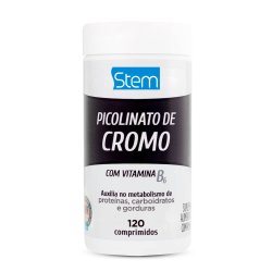Picolinato De Cromo + Vitamina B6 Stem 120 Comprimidos
