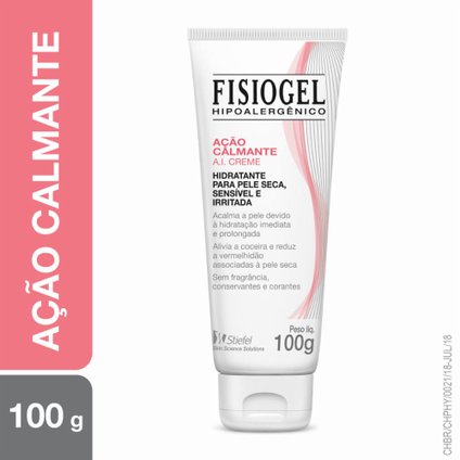 CREME AI FISIOGEL PARA PELE SECA, SENSÍVEL E IRRITADA 100G