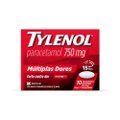 TYLENOL PARACETAMOL 750MG MÚLTIPLAS DORES 10 COMPRIMIDOS