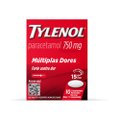 TYLENOL MÚLTIPLAS DORES PARACETAMOL 750MG 10 COMPRIMIDOS