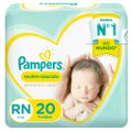 FRALDA PAMPERS PREMIUM CARE RECÉM-NASCIDO RN COM 20 UNIDADES