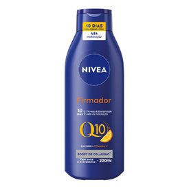 LOÇÃO HIDRATANTE DESODORANTE NIVEA FIRMADOR Q10 + VITAMINA C PELE SECA 200ML