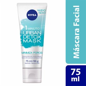 MÁSCARA FACIAL MINIMIZA POROS NIVEA URBAN 75ML