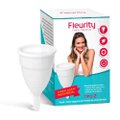 COLETOR MENSTRUAL FLEURITY TIPO 2 UNITÁRIO INCOLOR