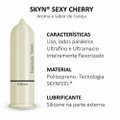PRESERVATIVO SKYN SEXY CHERRY 3 UNIDADES