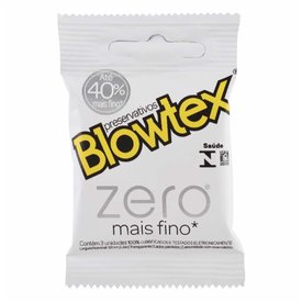 PRESERVATIVO BLOWTEX ZERO C/3