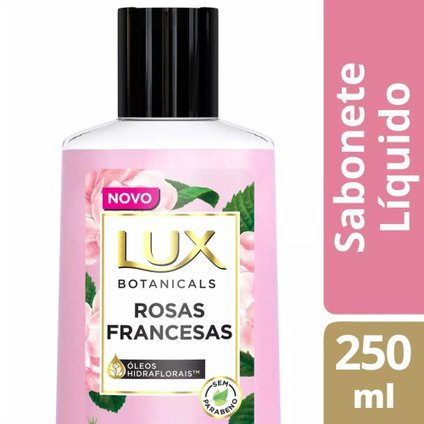 SABONETE LÍQUIDO LUX BOTANICALS ROSAS FRANCESAS 250ML