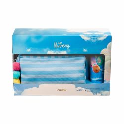 Kit Panvel Nas Nuvens Com Loção Hidratante Corporal De 120g + Necessaire