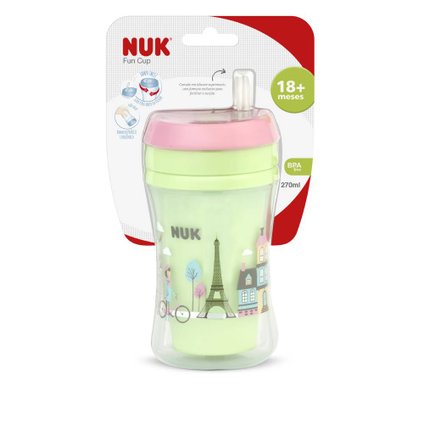 COPO FUN COM CANUDO 300ML GIRL
