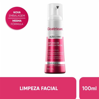 ESPUMA DE LIMPEZA CICATRICURE 100ML