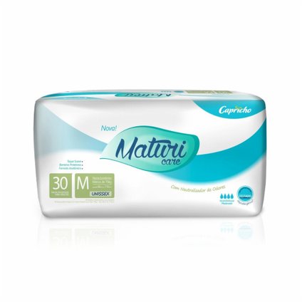 FRALDA ADULTO MATURI CARE MEGA M COM 30 UNIDADES