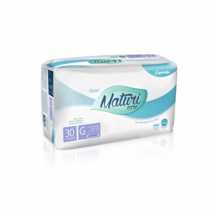FRALDA ADULTO MATURI CARE MEGA G COM 30 UNIDADES