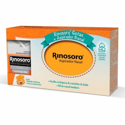 RINOSORO 0,9% NASAL 30ML + ASPIRADOR NASAL
