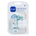 PRENDEDOR PARA CHUPETA MAM CLIP IT! COVER BOYS