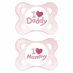 Chupeta Mam Mom & Dad Girl 0 - 6 Meses
