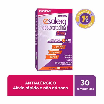 ESALERG 5MG 30 COMPRIMIDOS REVESTIDOS