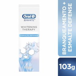 Creme Dental Oral-b 3d White Whitening Therapy Esmalte Defense 103g