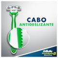 KIT APARELHO DE BARBEAR GILLETTE PRESTOBARBA3 SENSECARE 4 UNIDADES GRÁTIS MINI ESPUMA