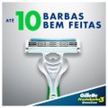 KIT APARELHO DE BARBEAR GILLETTE PRESTOBARBA3 SENSECARE 4 UNIDADES GRÁTIS MINI ESPUMA