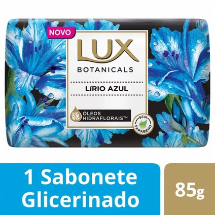 SABONETE BARRA  LUX LIRIO AZUL 85G