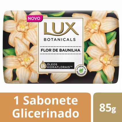 SABONETE BARRA  LUX FLOR DE BAUNILHA 85G