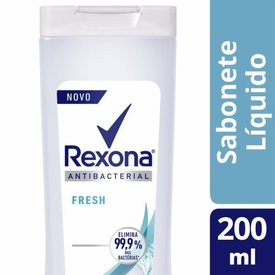 SABONETE LÍQUIDO REXONA ANTIBACTERIANO FRESH 200ML
