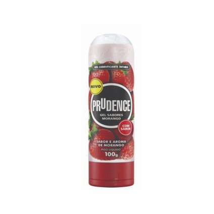 GEL LUBRIFICANTE PRUDENCE MORANGO 100G