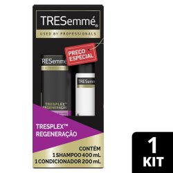 Kit Tresemme Tresplex Regeneração Shampoo 400ml + Condicionador 200ml
