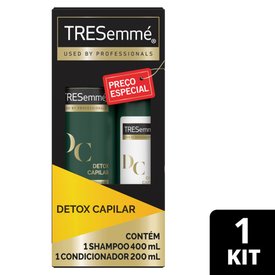 KIT TRESEMMÉ DETOX SHAMPOO 400ML + CONDICIONADOR 200ML