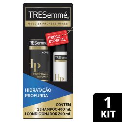 Kit Tresemme Hidratação Profunda Shampoo 400ml + Condicionador 200ml
