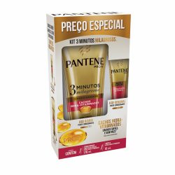 Condicionador Pantene 3 Minutos Cachos 170ml Grátis Ampola