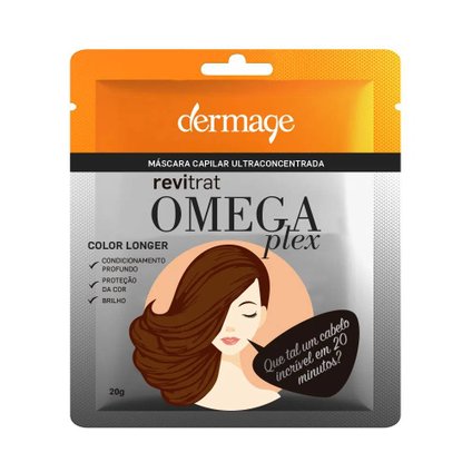 MÁSCARA CAPILAR DERMAGE REVITRAT OMEGAPLEX 20G