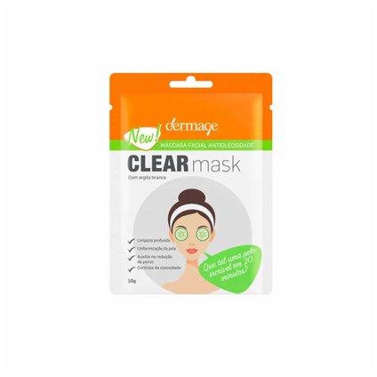 MÁSCARA FACIAL DERMAGE CLEAR 10G