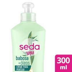Creme Para Pentear Seda Babosa+oleos 300ml